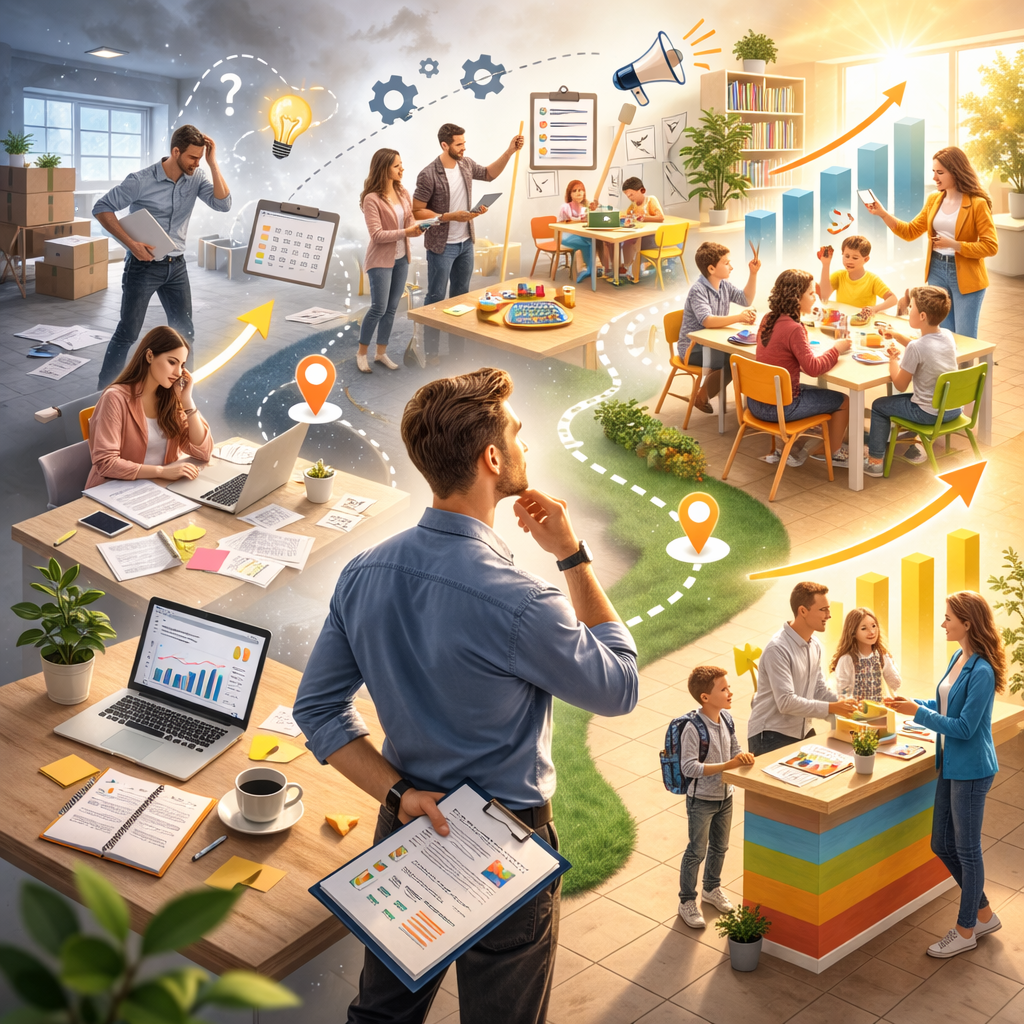 The First 6 Months After Launching an AMAKids Center: How Your Business Develops