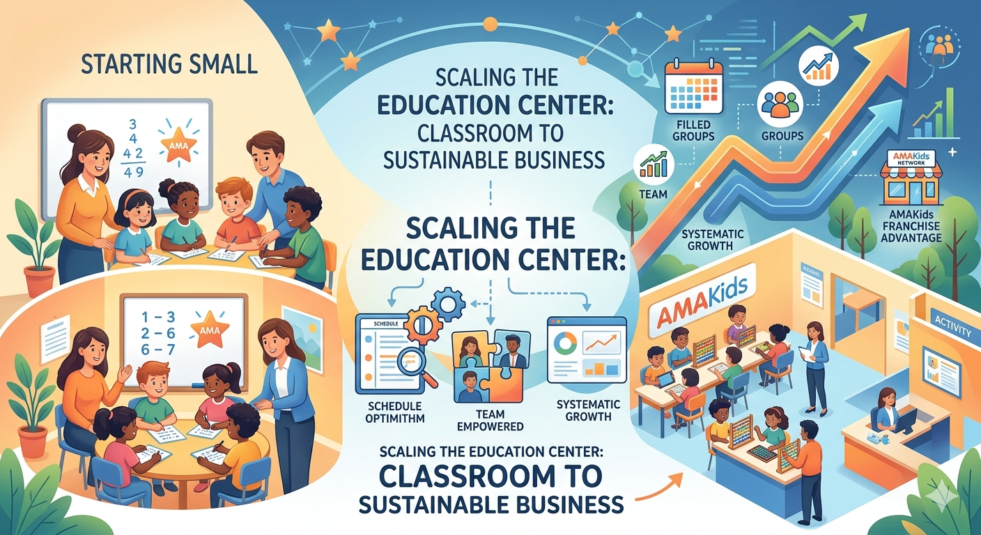 Scaling an Educational Center: When a Single Classroom Becomes a Sustainable Business
