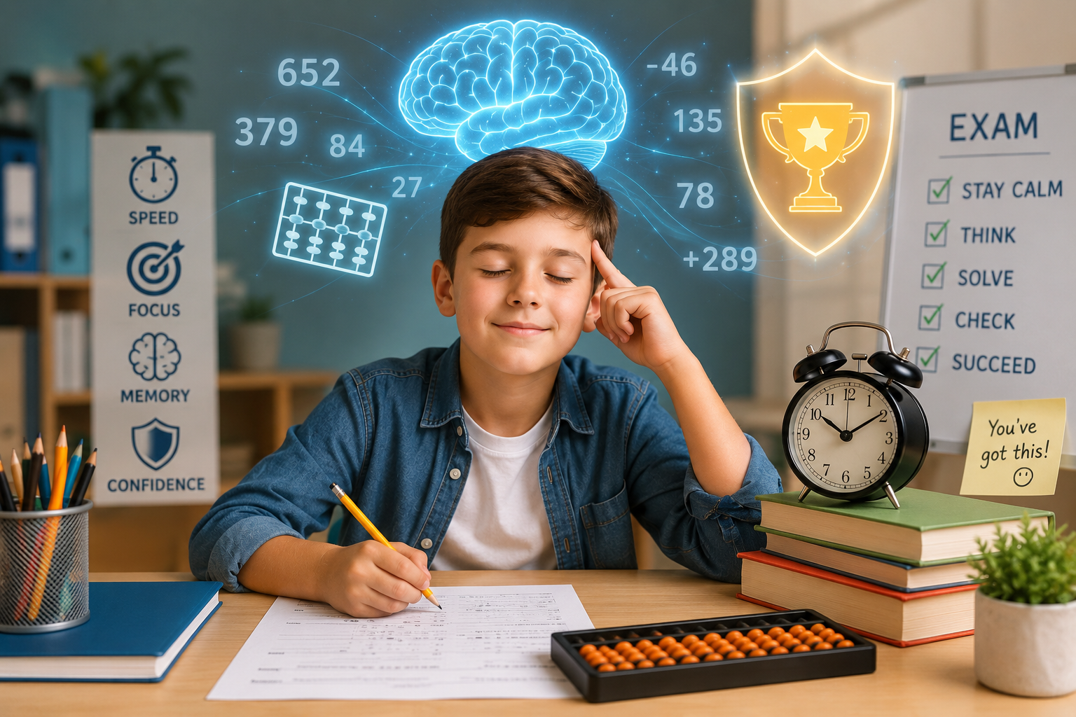 Exams Without Stress: How Mental Calculation Skills Help Ace Year-End Tests